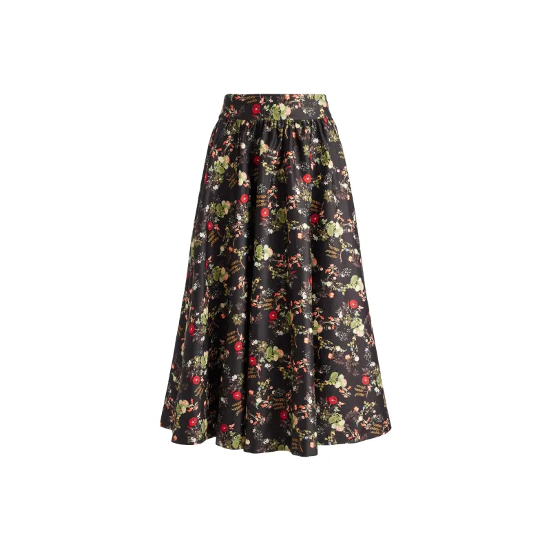 ALICE+OLIVIA Nilda Voluminous Maxi Skirt-0