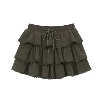 ELF SACK Casual Short Skirts Women's