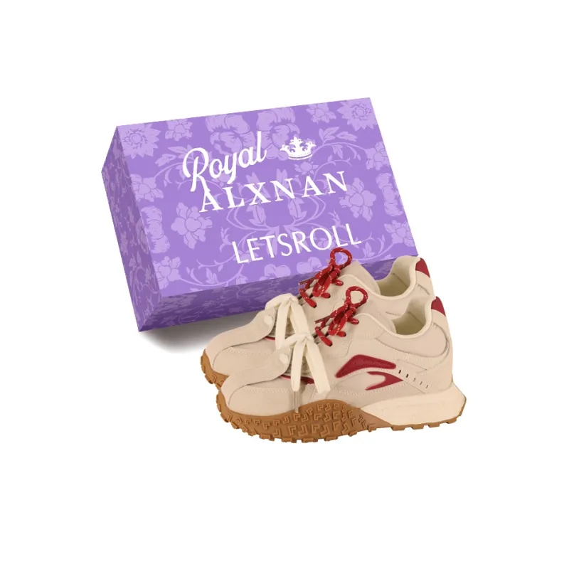 Alxnan Slip Resistant Low Top Casual Shoes Women's Box-0