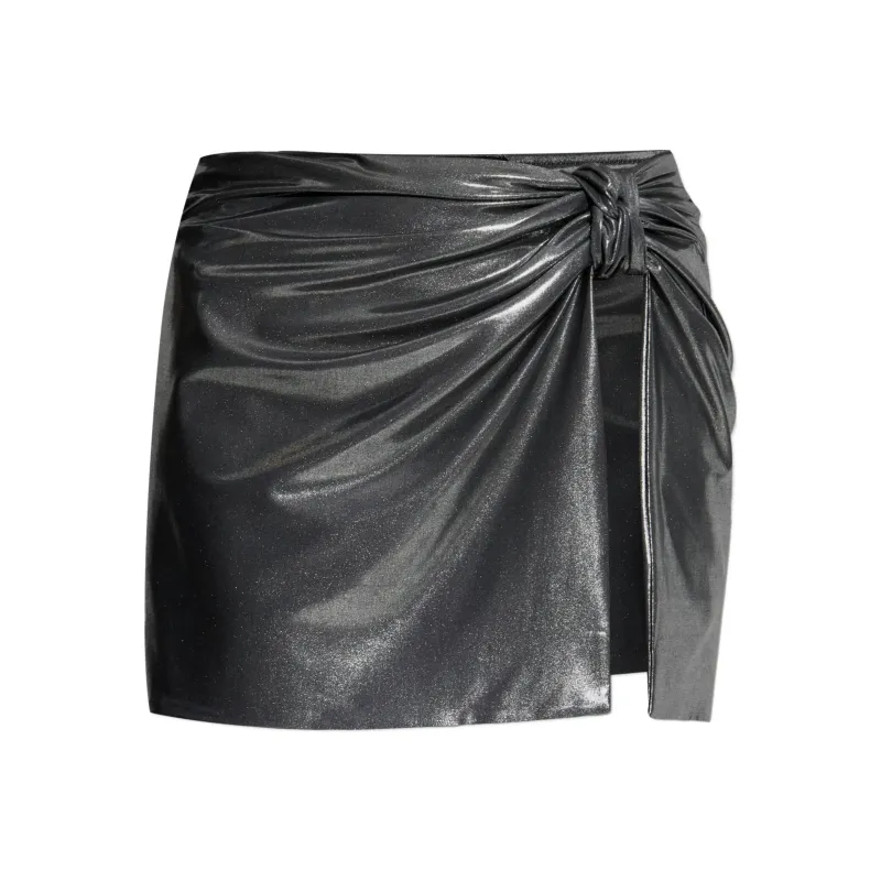 Misbhv Ruched detailing Mini Skirt-0