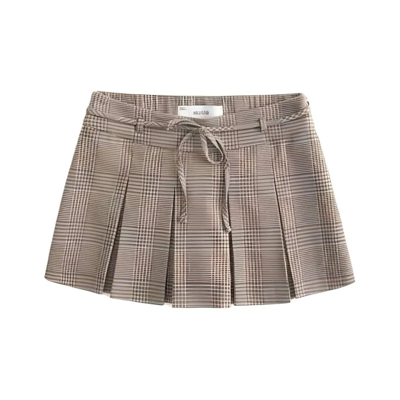 Hollister Casual Short Skirts Women's Light Brown-0