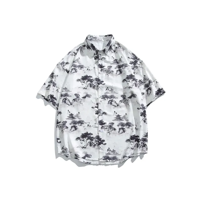 SIL VITIN Shirts Unisex Pagoda Pine-0