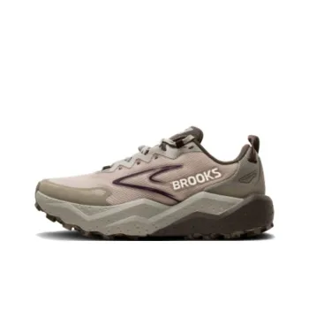Brooks Caldera 8 Anti Slip Wear Resistant Low Top Running Shoes Women's Beige