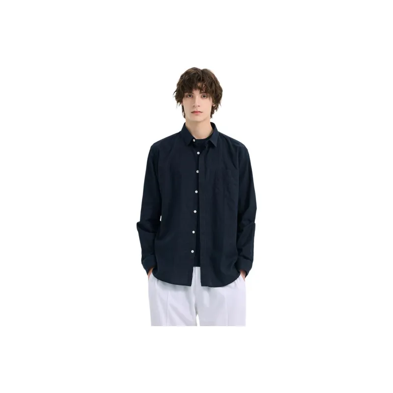 WILD LEADER Shirts Men Starling Blue[CW51585A27]-0