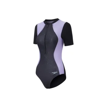 Speedo One-piece Swimsuit Women's Black/Purple