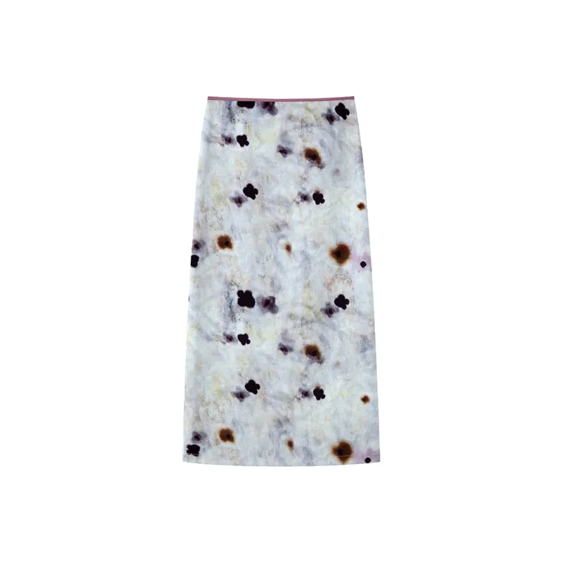 ZHOUMIAO Casual Long Skirts Women's-0