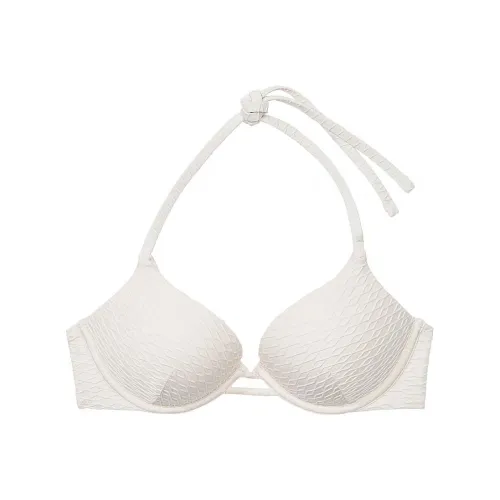 Victoria's Secret PINK Mix & Match Bombshell Push-Up Bikini Top / CW Bikini Women's Coconut White