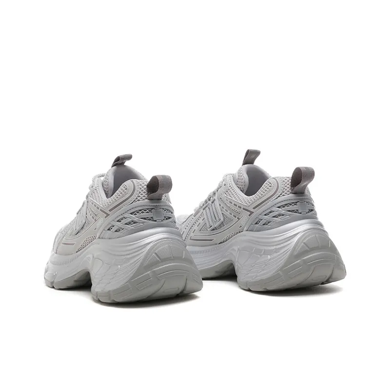 LINGPAO Height Increasing Low Top Chunky Sneakers Women's-3