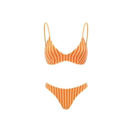 YUKARI SWIM Two Piece Swimsuit Women's Orange