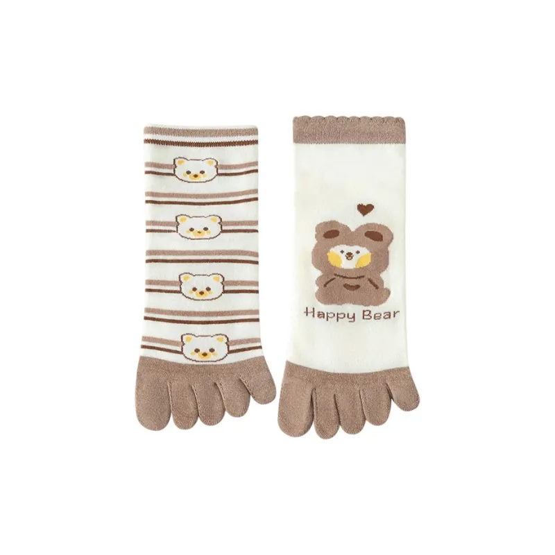 BEAR UNION Mid Calf Socks Women's Combo Set-13