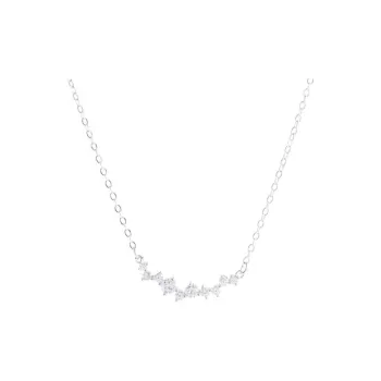 Regalrose 925 Sterling Silver Necklaces Women's Silver