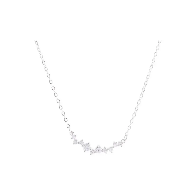Regalrose 925 Sterling Silver Necklaces Women's Silver-0