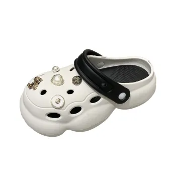 TELENT Clogs Women's White Black
