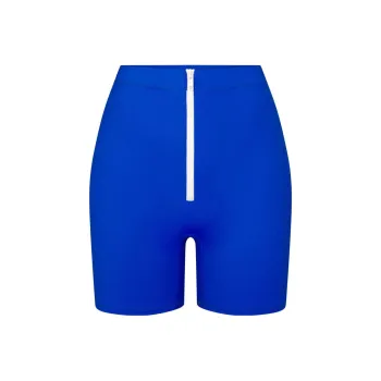 Skims Swim Mid Waist Short Cobalt