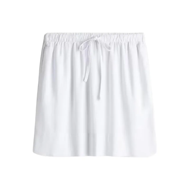 H&M Casual Short Skirts Women's White-0