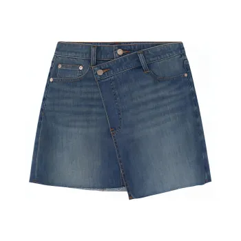 GAP Denim Short Skirts Women's Dark Blue