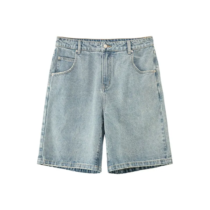 NO ONE ELSE Denim Shorts Unisex-0