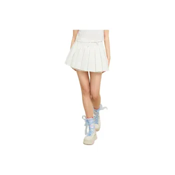 ZIHAN Casual Short Skirts Women's Sunny White