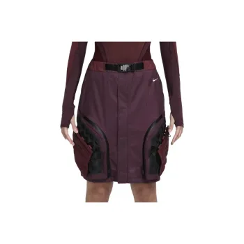 Nike ISPA Casual Short Skirts Women's Burgundy