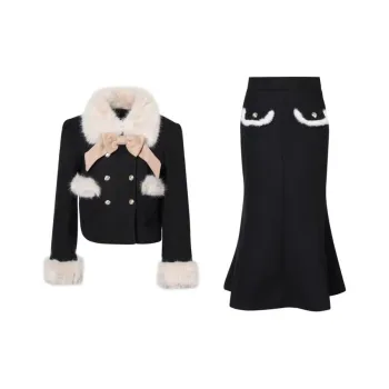 Lookinto Skirt Set Women's Black