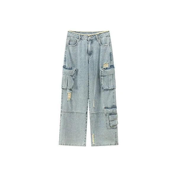 NO ONE ELSE Jeans Women's Light Denim Blue-0