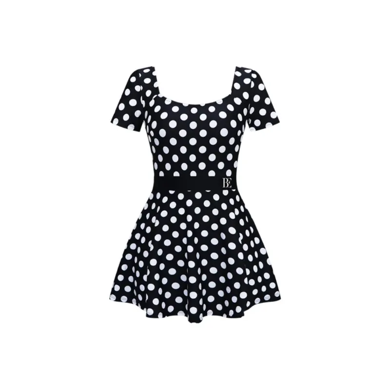 BALNEAIRE Swim Dresses & Skirts Women's Vintage Polka Dot-0