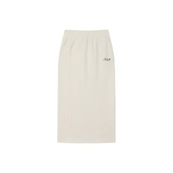 FILA Casual Long Skirts Women's Cheese Heather Gray