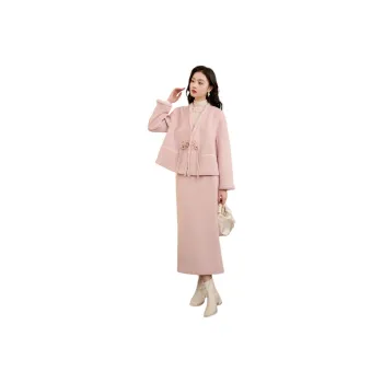 3COLOUR Skirt Set Women's Light Pink