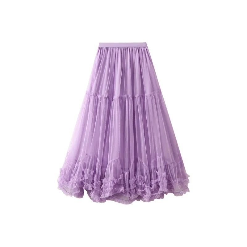 Benhou Casual Long Skirts Women's-8