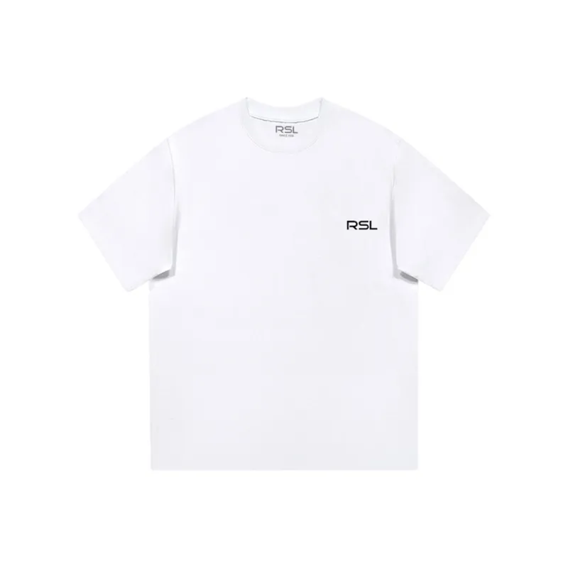 RSL T Shirts Unisex White-1