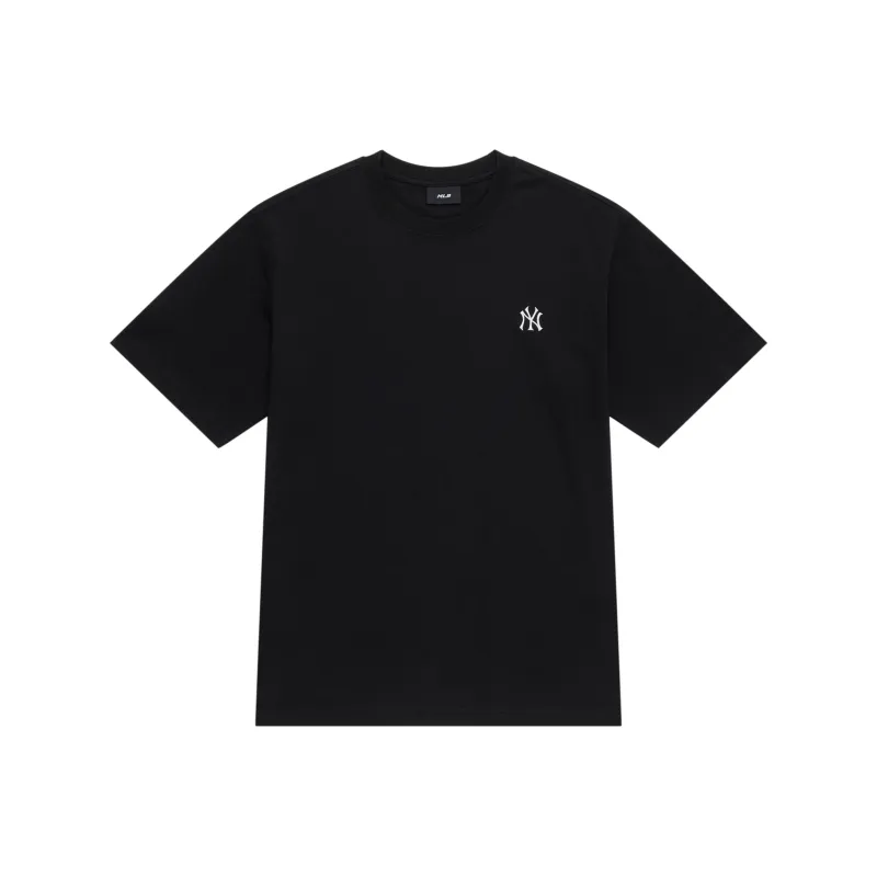 MLB New York Yankees Basic Collection T Shirt Unisex 2 Pack Pink+Black-1
