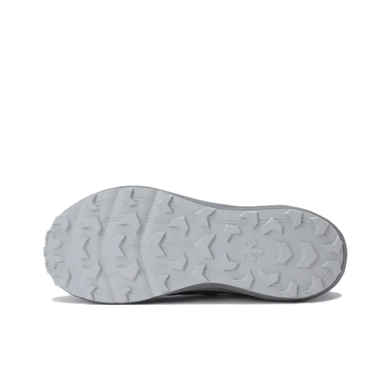 DESCENTE Cushioning, Wear Resistant Low Top Running Shoes Unisex Light Gray-4