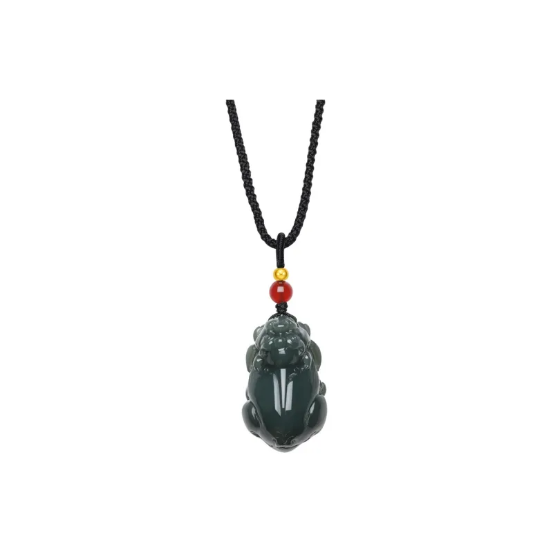 LIU GUI FU JEWELRY Hetian Jade Green Jade Unisex-0