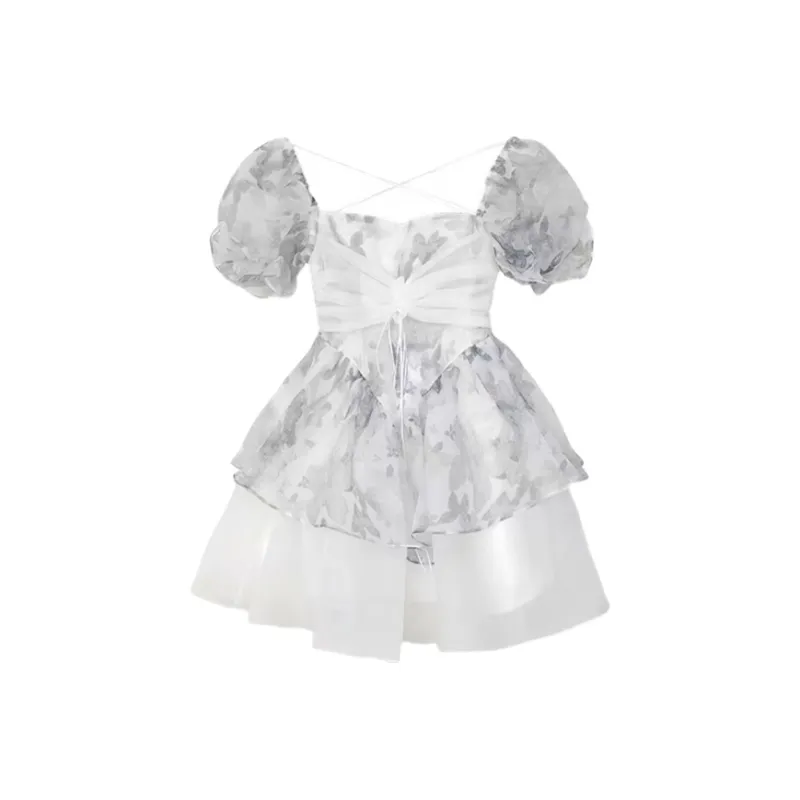 YGPRW Short Sleeved Dress Women's-0