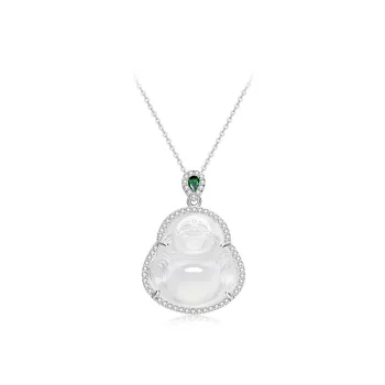 Bermuda Eyes Chalcedony Necklaces Unisex