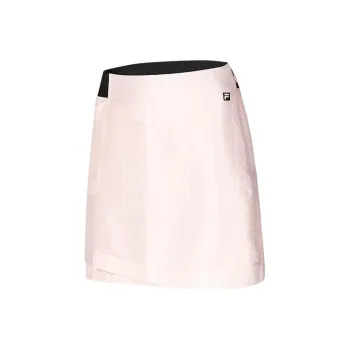 FILA Golf Series Denim Short Skirts Women's Sweet Pink