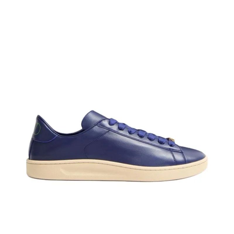 Valentino Royco Low Top Skateboard Shoes Men's Blue-1