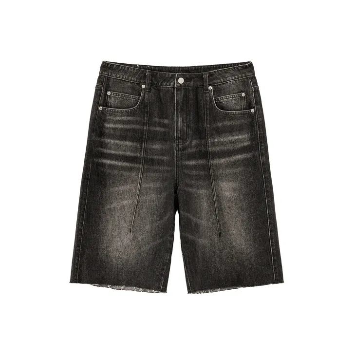 NO ONE ELSE Denim Shorts Unisex-0