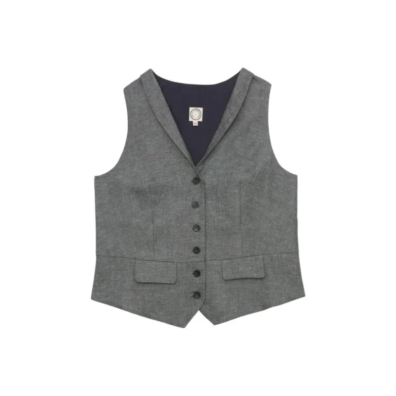 INES DE LA FRESSANGE Tank Top Women's Dark Gray-0
