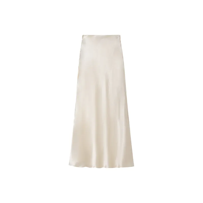 CYCLE DOCUMENT Casual Long Skirts Women's Champagne-0