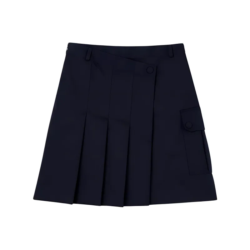 Sandro Pleated Mini Skirt-0
