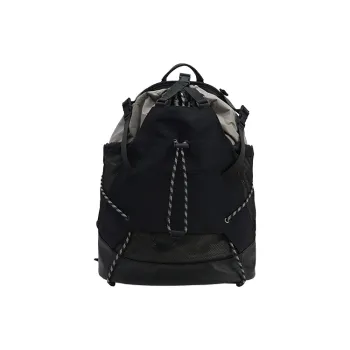 URBAN REVIVO Fabric Backpack Tubas Men's Black