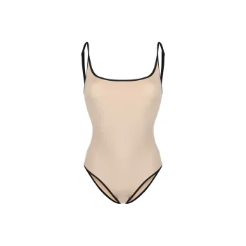TOTEME Striped edge Spaghetti strap Swimsuit