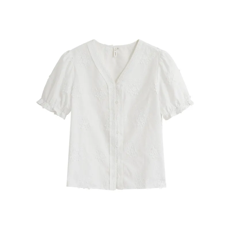 Inman Shirts Women's Pure White-0
