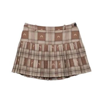 Marine Serre Moon jacquard Miniskirt