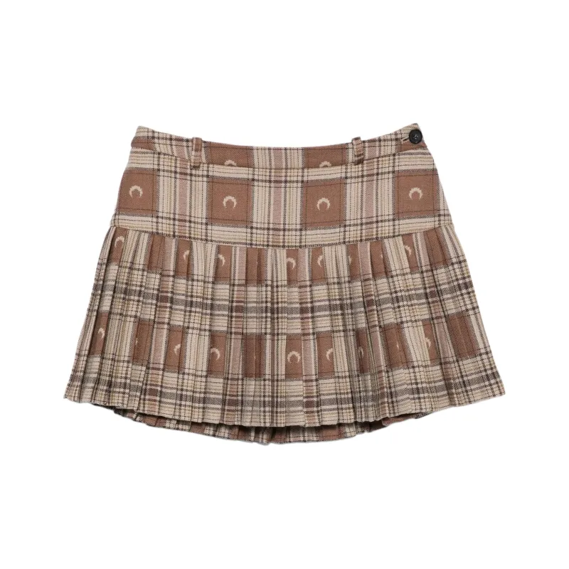 Marine Serre Moon jacquard Miniskirt-0