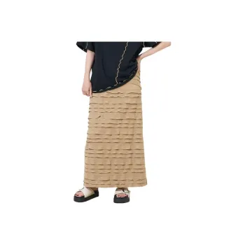 FREAK'S STORE Casual Long Skirt Women's Light Umber