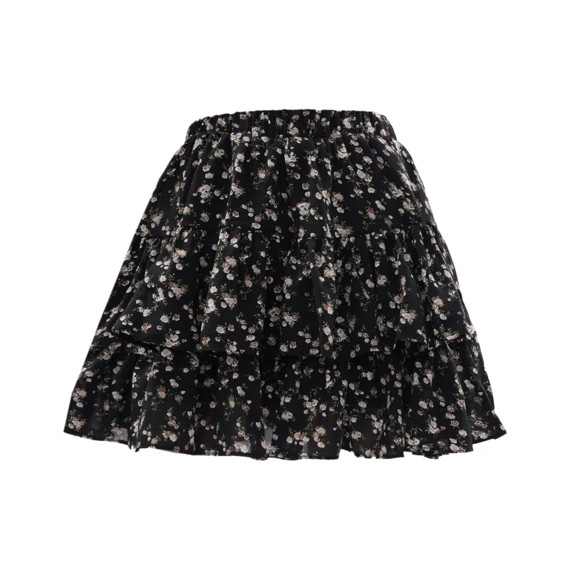 Mu Xiao Xin Casual Short Skirts Women's-7