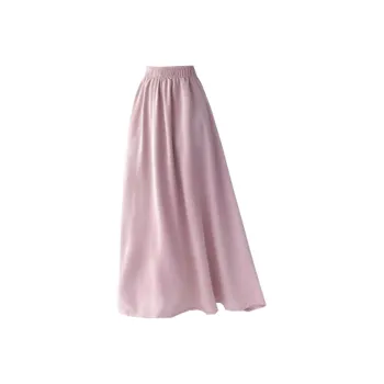 Concubine Zhu Casual Long Skirt Women's Pink