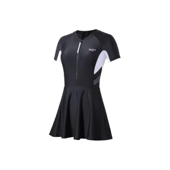 Watertime One Piece Swimsuits Women's Black White
